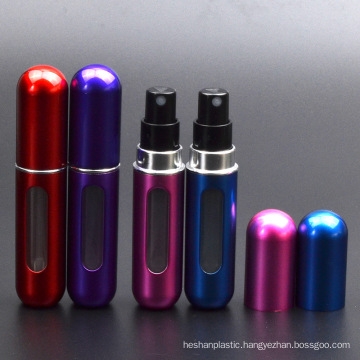 5ml Travel Refillable Aluminum Perfume Atomizer Spray Bottle